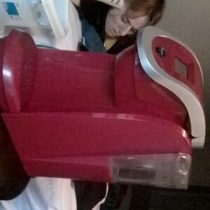 Red Single-Serve Coffee Maker